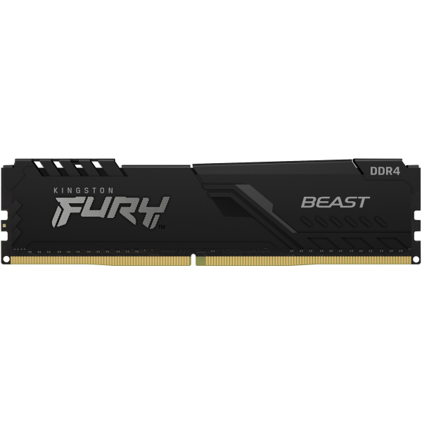 Imagen del Kingston memoria ddr5 16gb kingston fury beast 6000 mhz cl40 negra p/n kf560c36bbe2-16 16GB DDR5 6000MHz