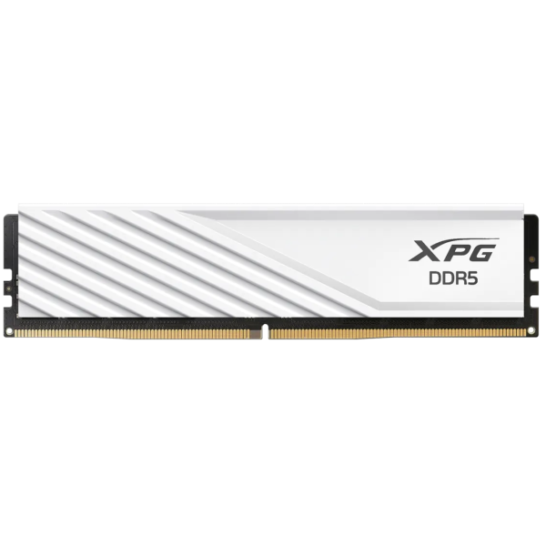 Imagen del Adata memoria ddr5 xpg lancer udimm adata 16gb 5600mhz white p/n ax5u5600c4616g-slabwh 16GB DDR5 5600MHz