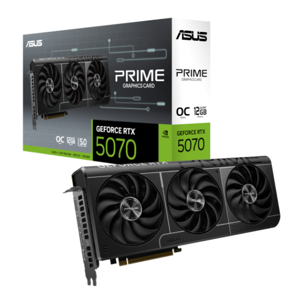 Imagen del Asus Geforce RTX 5070 12G Prime [PRIME-RTX5070-O12G]
