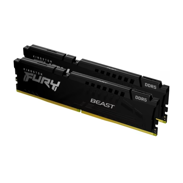 Imagen del Kingston kit de memoria kingston fury 32gb 6000mt/s ddr5 cl30 - kf560c30bbek2-32 32GB DDR5 6000MHz