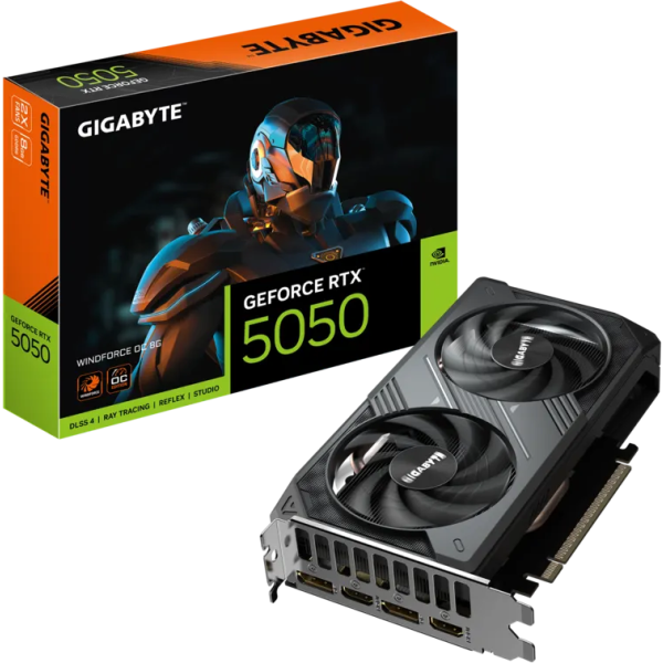 Imagen del Gigabyte Geforce RTX 5050 8G Gaming OC