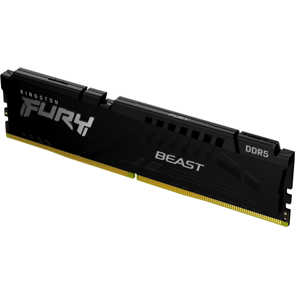 Imagen del Kingston memoria ddr5 kingston fury beast 32gb negra 6400mt/s expo - kf564c32bbea-32 32GB DDR5 6400MHz
