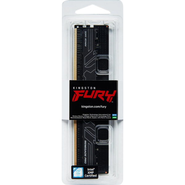 Imagen del Kingston memoria ddr5 kingston renegade pro 32gb negra 5600mt/s - kf560r32rbe-32 32GB DDR5 5600MHz