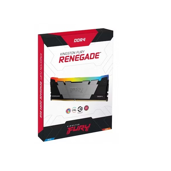 Imagen del Kingston memoria ddr4 kingston fury 32gb 3600mt/s rgb renegade p/n kf436c18rb2a/32 32GB DDR4 3600MHz