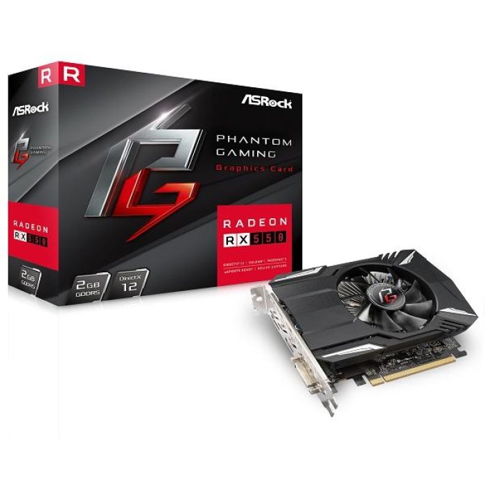 Imagen del Asrock Radeon RX 550 2G Gaming [90-GA0ZZZ-00UANF]