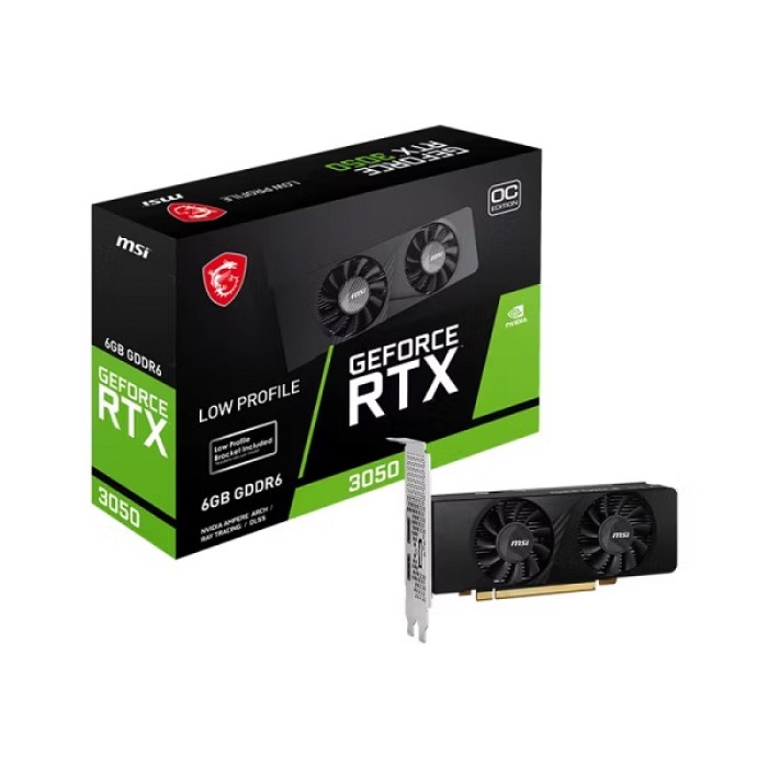 Imagen del MSI Geforce RTX 3050 6G OC [RTX30506GOCLP]
