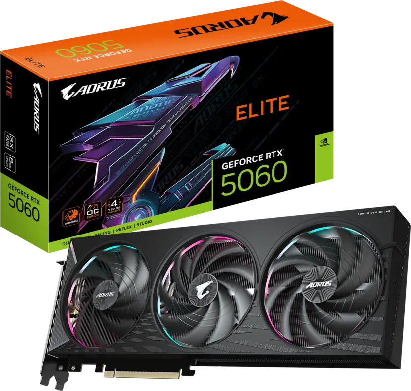 Gigabyte Geforce RTX 5060 TI 8G WindForce OC