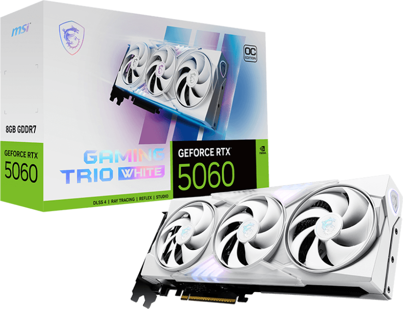 Imagen del MSI Geforce RTX 5060 8G Gaming Gaming Trio OC