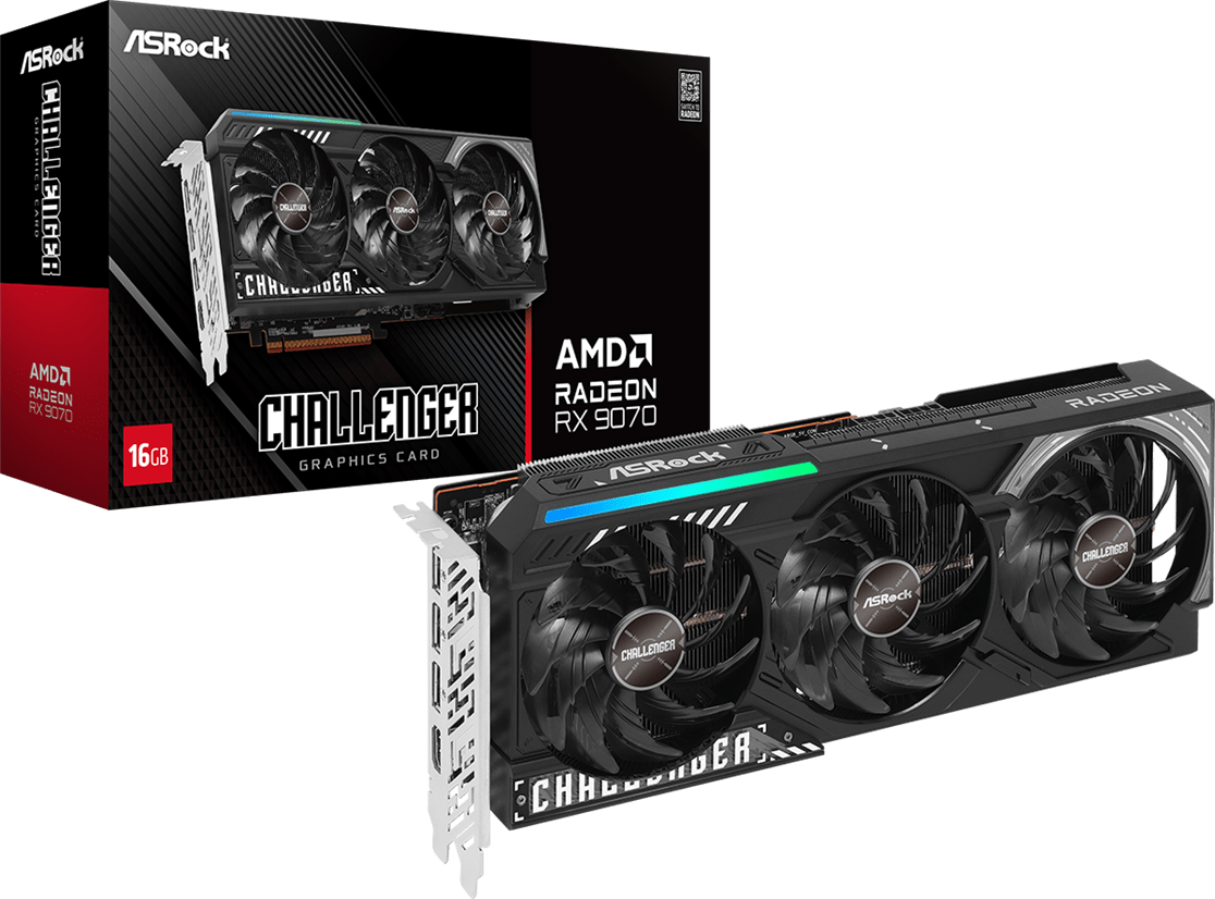 Imagen del Asrock Radeon RX 9070 16G