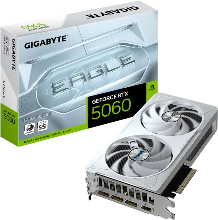 Imagen del Gigabyte Geforce RTX 5060 8G Eagle OC