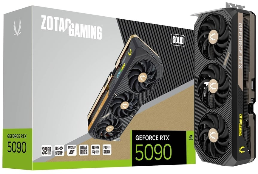 Imagen del Zotac Geforce RTX 5090 32G Gaming