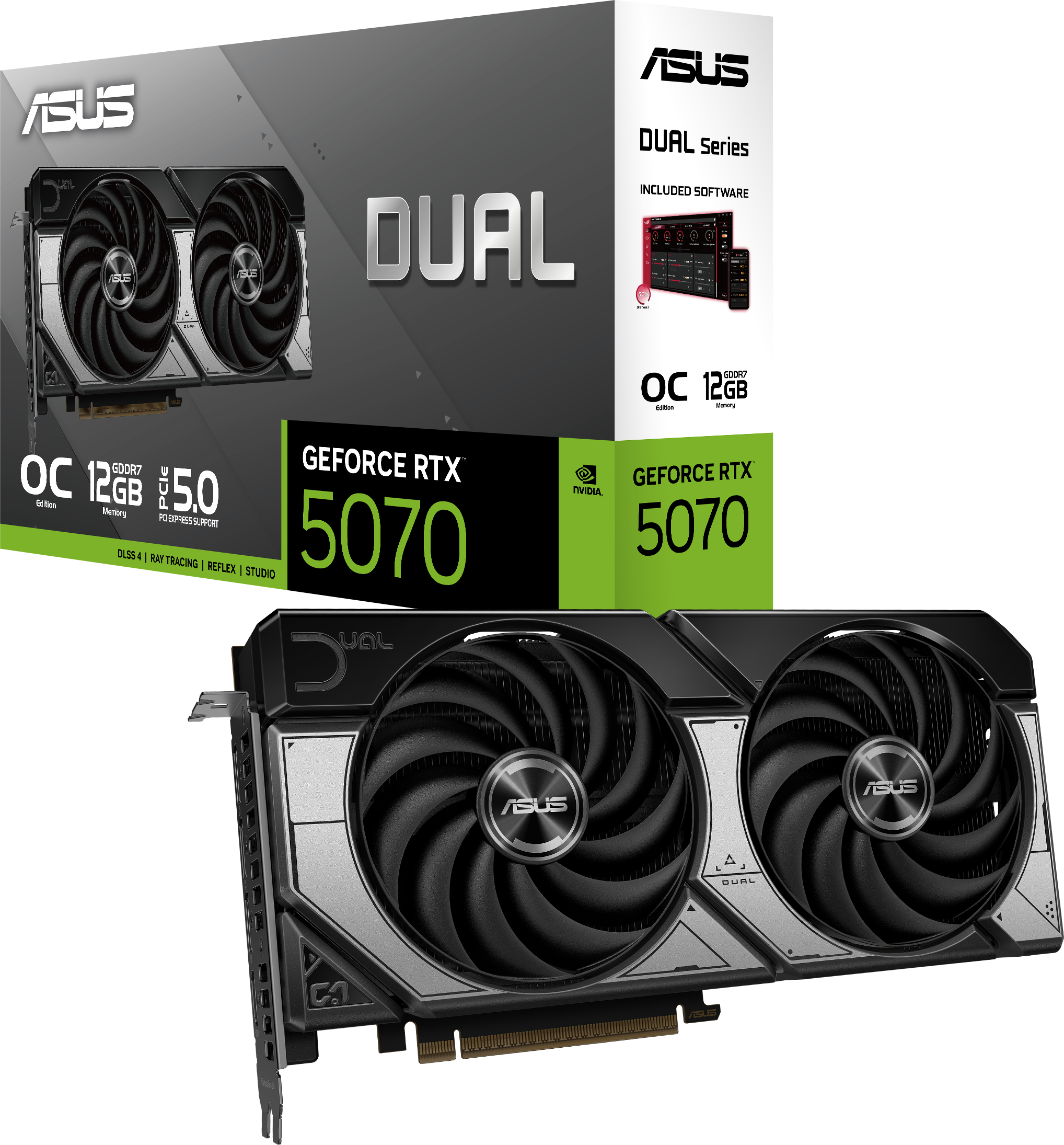 Imagen del Asus Geforce RTX 5070 12G TUF Gaming OC