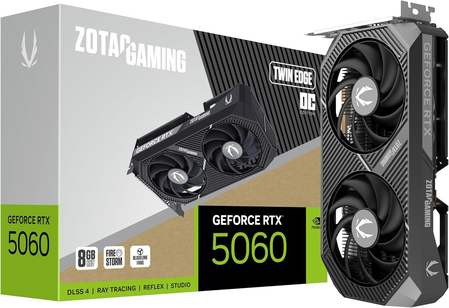 Imagen del Zotac Geforce RTX 5060 8G Gaming Twin Edge OC