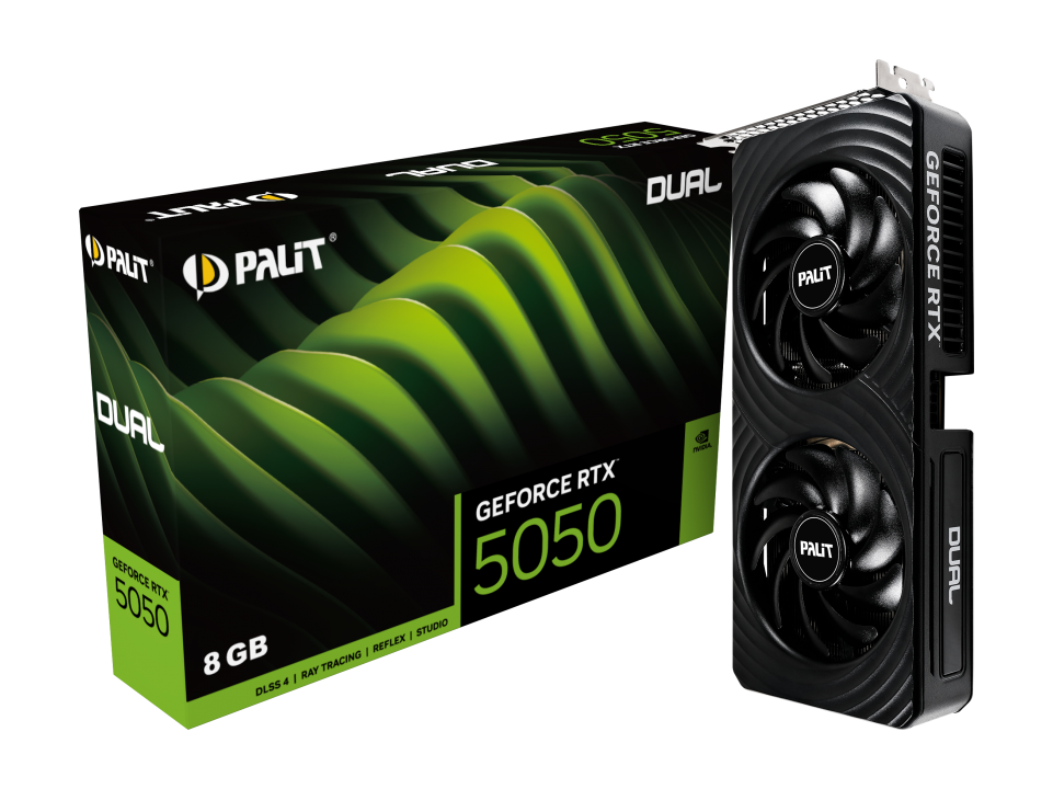 Imagen del Palit Geforce RTX 5050 8G Dual