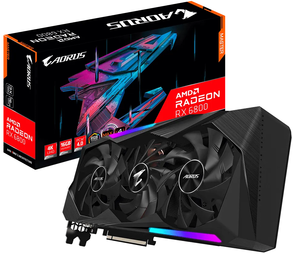 Imagen del Gigabyte Radeon RX 6800 XT 16G Gaming OC