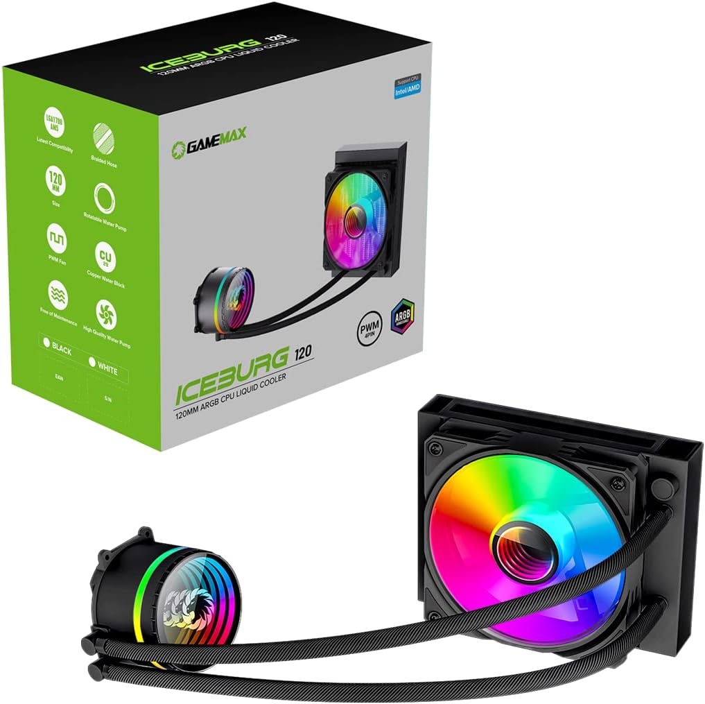Imagen del GAMEMAX ICEBURG INFINITY 120mm