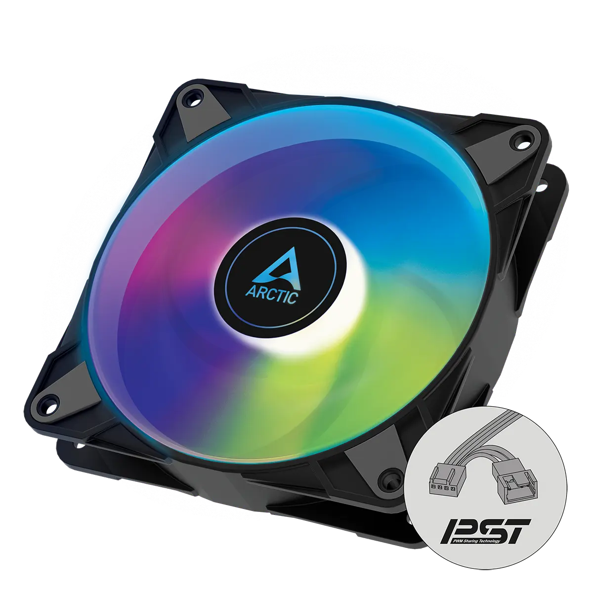 ARCTIC P12 Silencioso Alto 120mm ARGB