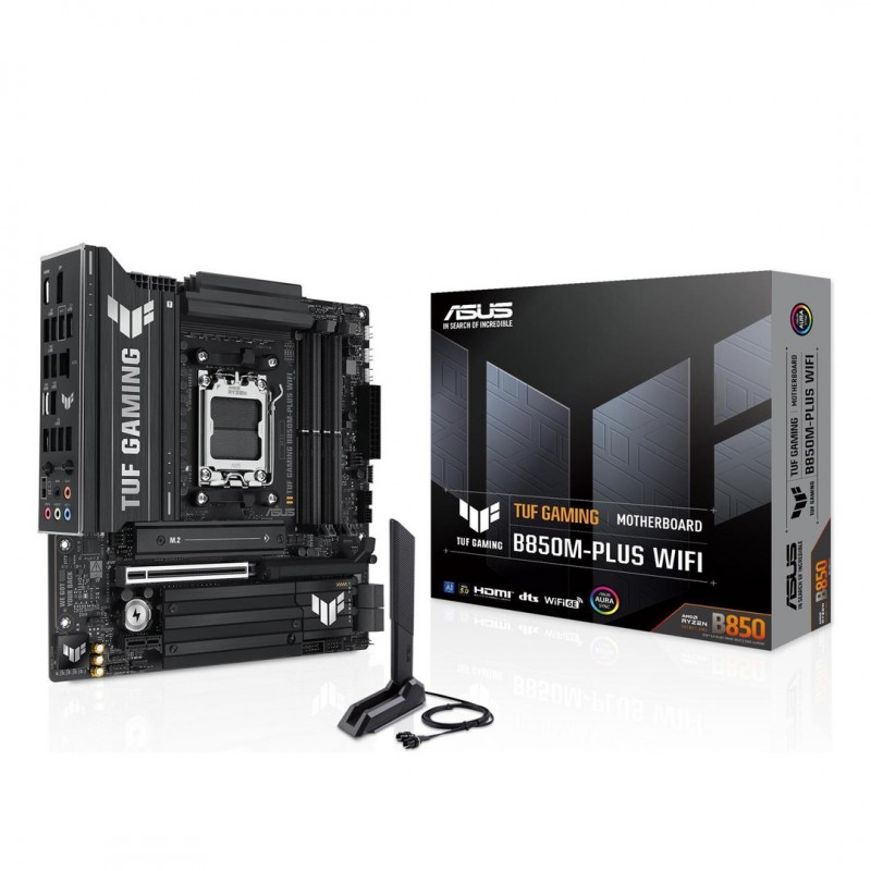 Imagen del Asus TUF B850M-PLUS WIFI AM5 B850