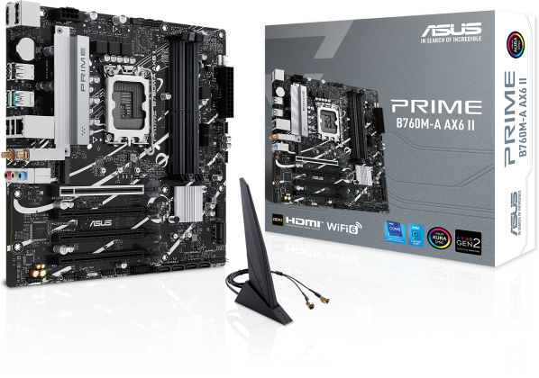 Imagen del Asus Prime B760M-A AX6 II LGA1700 B760