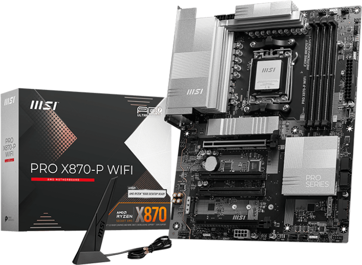 Imagen del MSI PRO X870-P WIFI AM5 X870