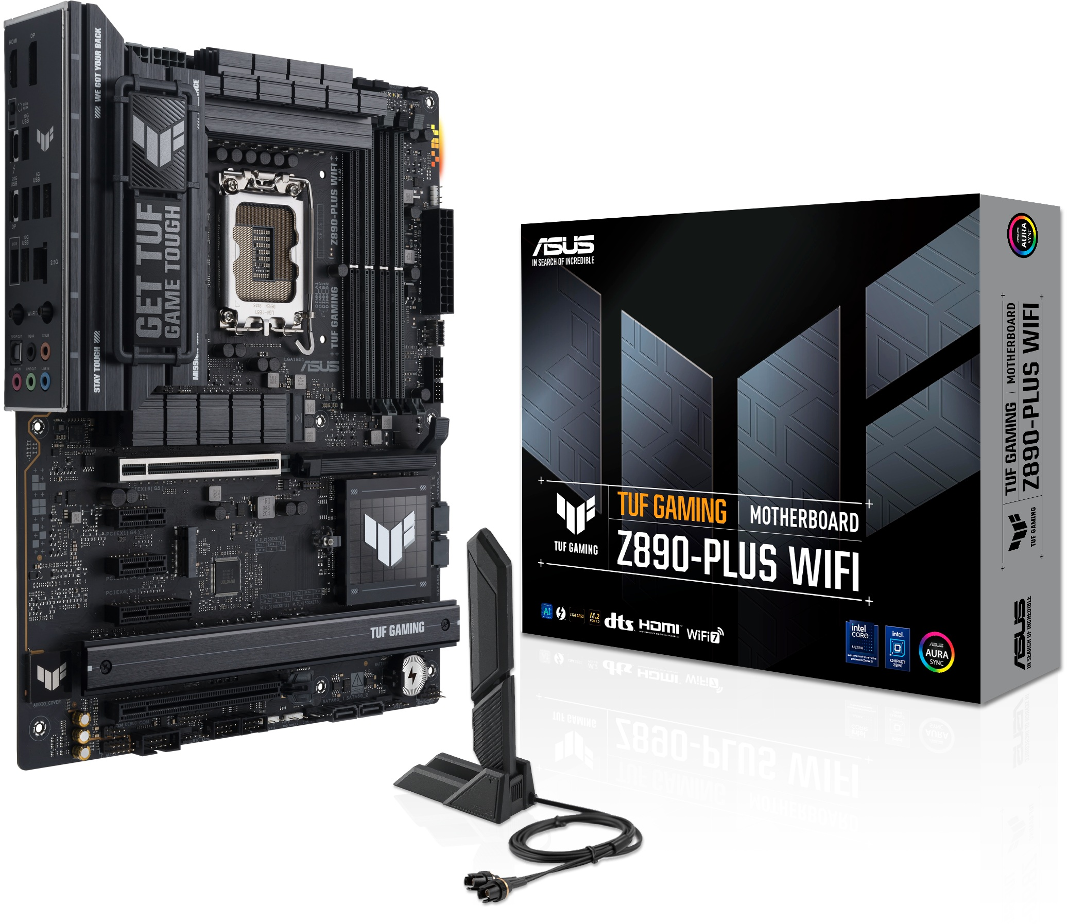 Imagen del Asus TUF Z890-PLUS WIFI LGA1851 Z890