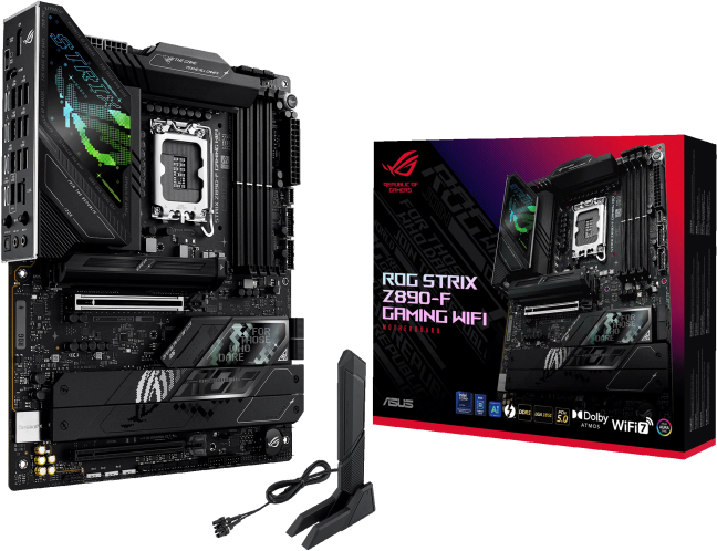 Imagen del Asus ROG Z890-F Gaming WIFI LGA1851 Z890