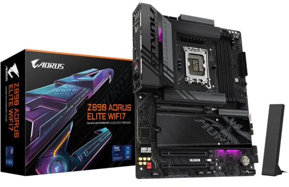 Imagen del Gigabyte Aorus Z890 Gaming X WIFI7 LGA1851 Z890
