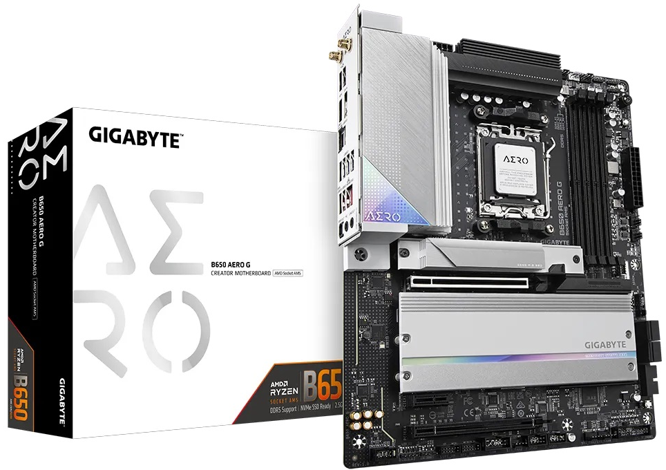 Imagen del Gigabyte B650 AERO G AM5 B650
