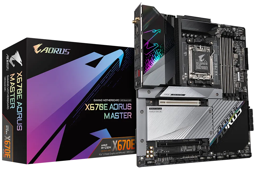 Imagen del Gigabyte X670E Aorus PRO X AM5 X670E