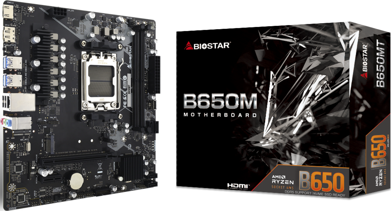 Imagen del Biostar M/B BIOSTAR B650MT AM5 B650