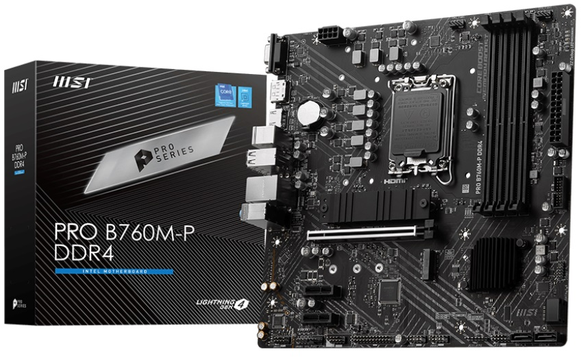 Imagen del MSI M/B MSI PRO B760M-P LGA1700 B760