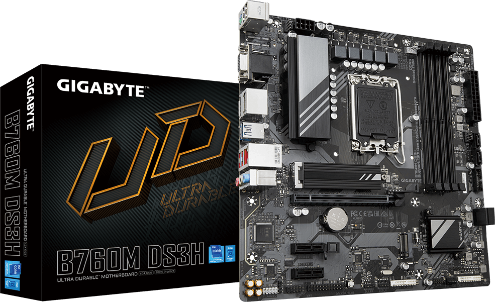 Imagen del Gigabyte M/B GIGABYTE B760M DS3H AX LGA1700 B760