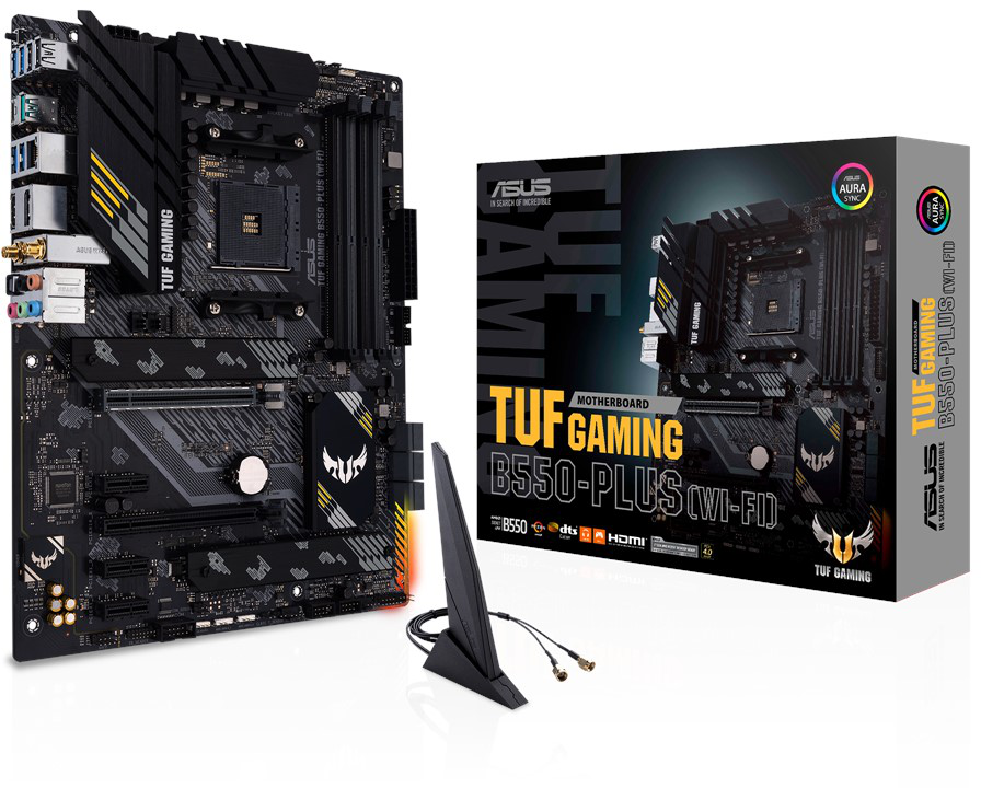 Imagen del Asus M/B ASUS TUF GAMING B550-PLUS WIFI II AM4 B550