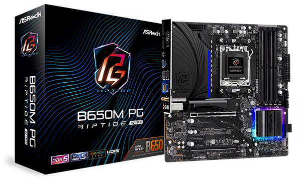 Imagen del Asrock M/B ASROCK B650M PG RIPTIDE WIFI AM5 B650