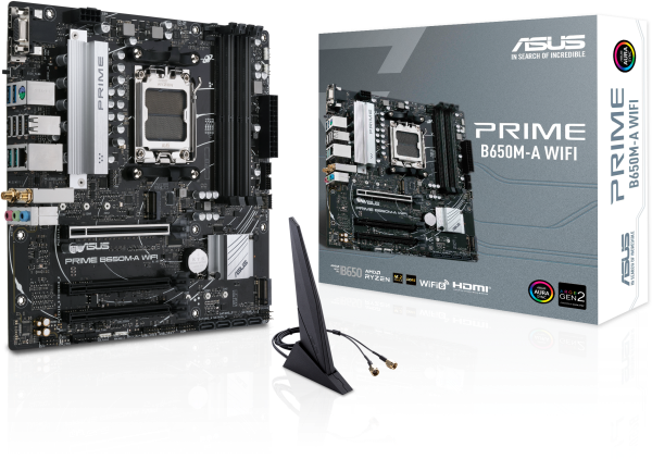 Imagen del Asus M/B ASUS PRIME B650M-A WIFI II AM5 B650