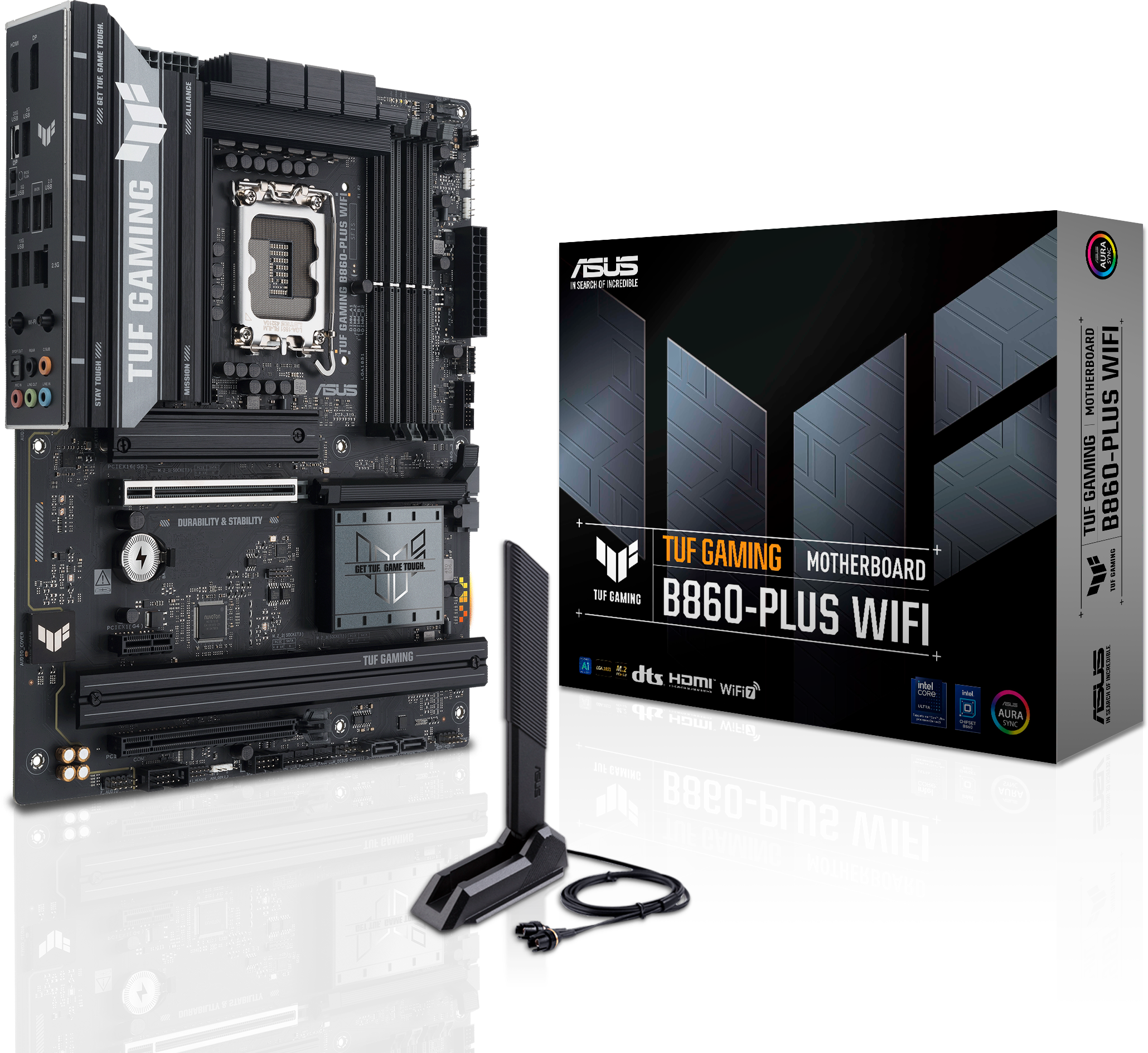 Imagen del Asus M/B ASUS TUF GAMING B860-PLUS WIFI LGA1851 B860