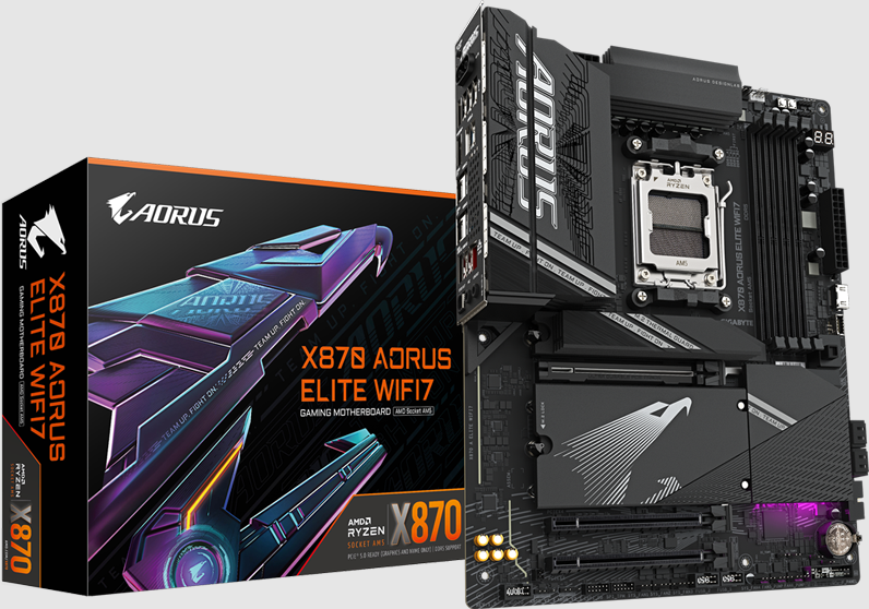 Imagen del Gigabyte M/B GIGABYTE X870 GAMING X WIFI7 AM5 X870