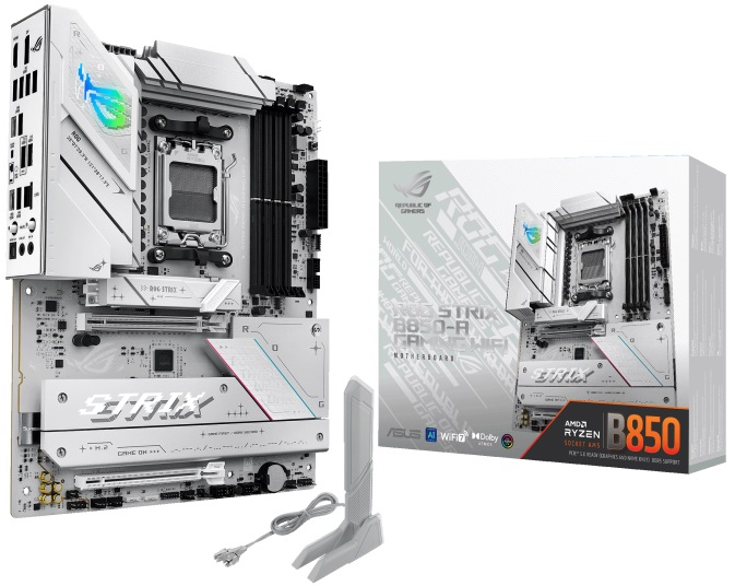 Imagen del Asus M/B ASUS ROG STRIX B850-A GAMING WIFI AM5 B850