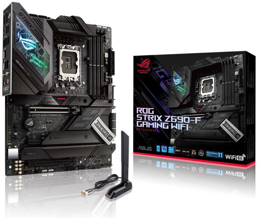 Imagen del Asus M/B ASUS ROG STRIX Z690-F GAMING WIFI LGA1700 Z690