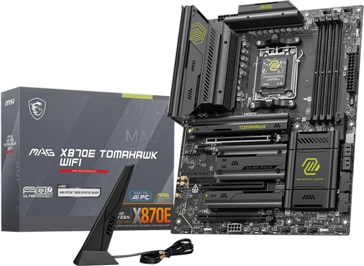 Imagen del MSI X870E GAMING PLUS WIFI AM5 X870E