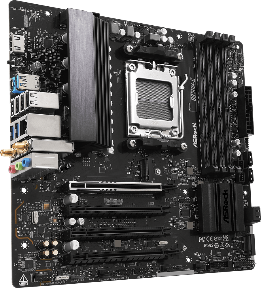 Imagen del Asrock Z690 Phantom Gaming 4, Tarjeta Madre Intel® Z690, 4* , Audio 7.1, Gigabit LAN, PCIe 5.0, Hyper Socket M.2, SATA3, RAID, HDMI, USB 3.2, USB 3.2 Gen2 Type-C, ATX. LGA1700 Z690