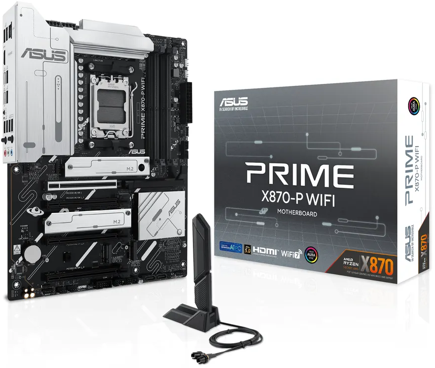Imagen del Asus X870-P Wifi AM5 X870