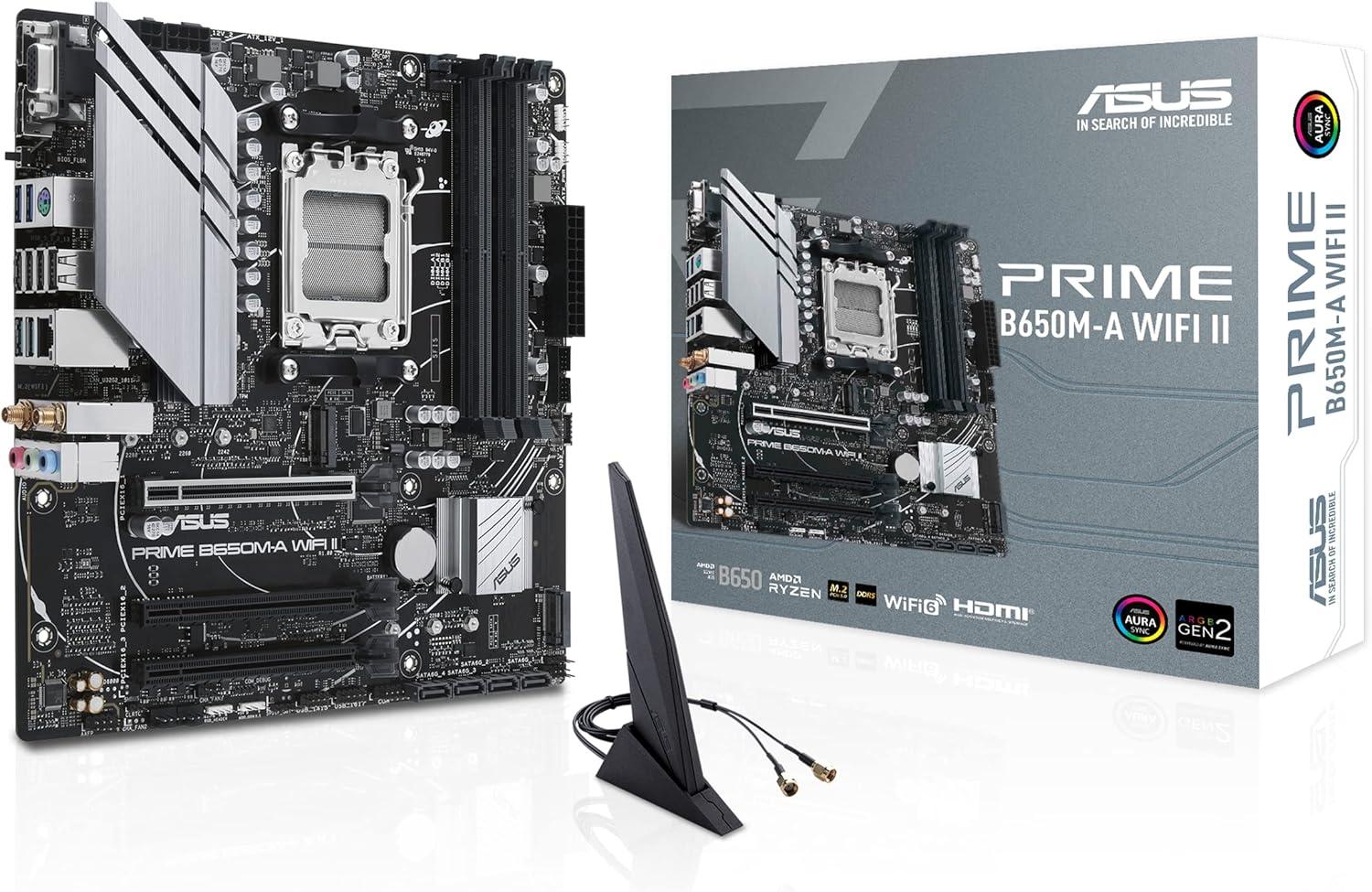 Asus B650M-AYW WIFI (AM5, B650, , PCIe 5.0, Wi-Fi 6) [B650M-AYW-WIFI] AM5 B650