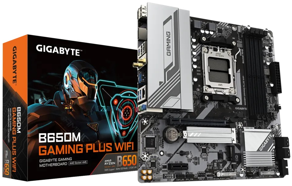 Imagen del Gigabyte B650M AM5 GAMING WIFI AM5 B650