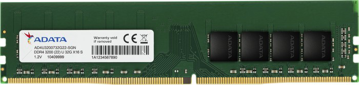 Imagen del Adata DIMM 8 GB - DDR4 3200 MHZ - Adata Premier (AD4U32008G22-SGN)