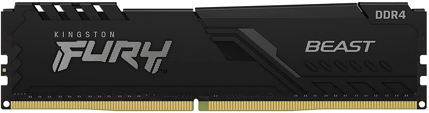 Imagen del Kingston DIMM 8 GB - DDR4 3200 MHZ - Kingston FURY Beast Black (KF432C16BB/8)