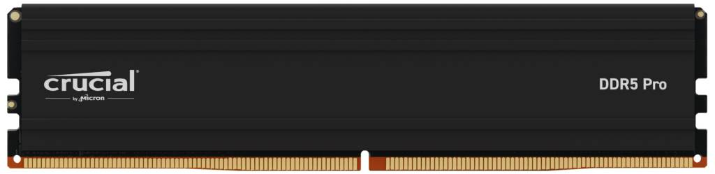 Imagen del Crucial DIMM 32 GB - DDR5 5600 MT/s - Crucial Pro - Black - Intel XMP/AMD EXPO (CP32G56C46U5)