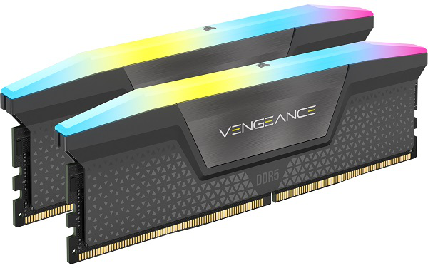 Imagen del Corsair DIMM 32 GB (2 x 16 GB) - DDR5 7200 MT/s - Corsair Vengeance RGB - (CMH32GX5M2X7200C34)