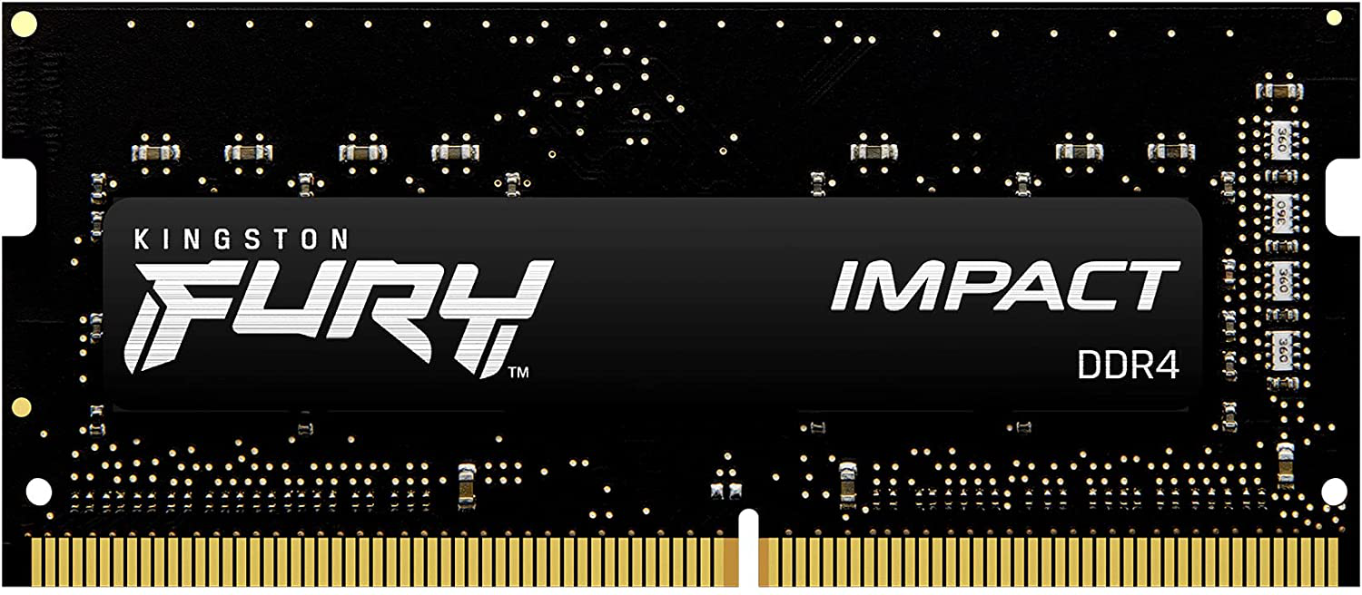 Imagen del Kingston Memoria RAM 16GB DDR4 3200MHz SO-DIMM Kingston Fury Impact CL20 1.2V – KF432S20IB/16