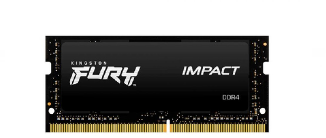 Imagen del Kingston Fury Impact 16GB, DDR4, 3200MHz, SODIMM
